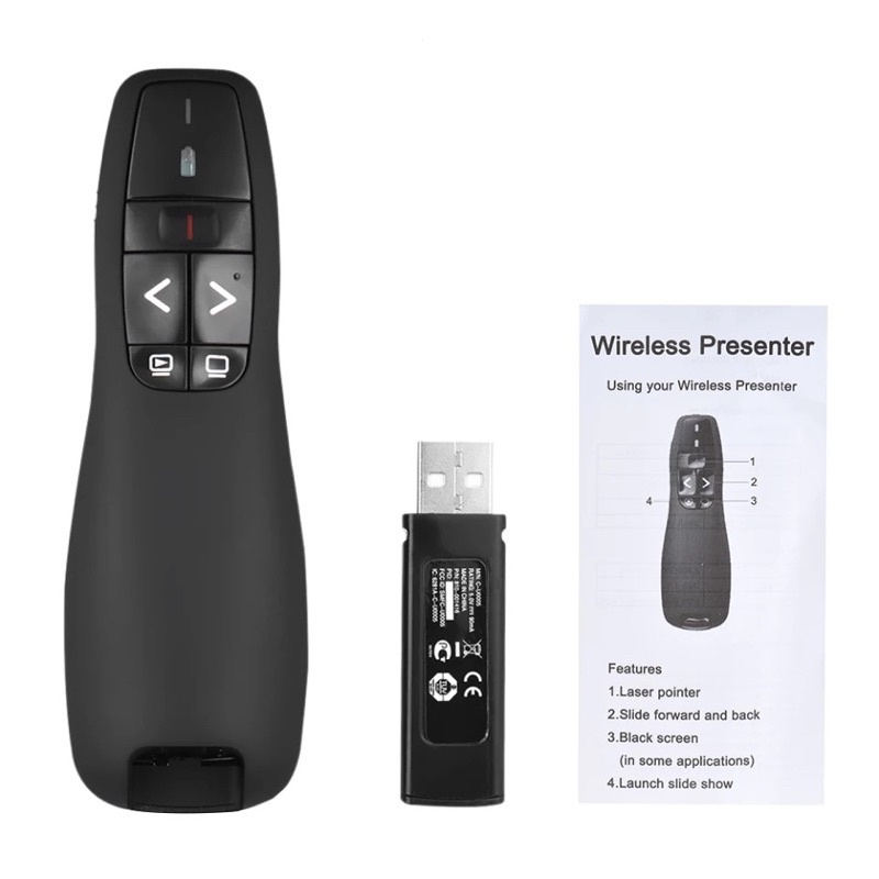 Thiết Bị Trình Chiếu Đa Phương Tiện R400 Laser Không Dây