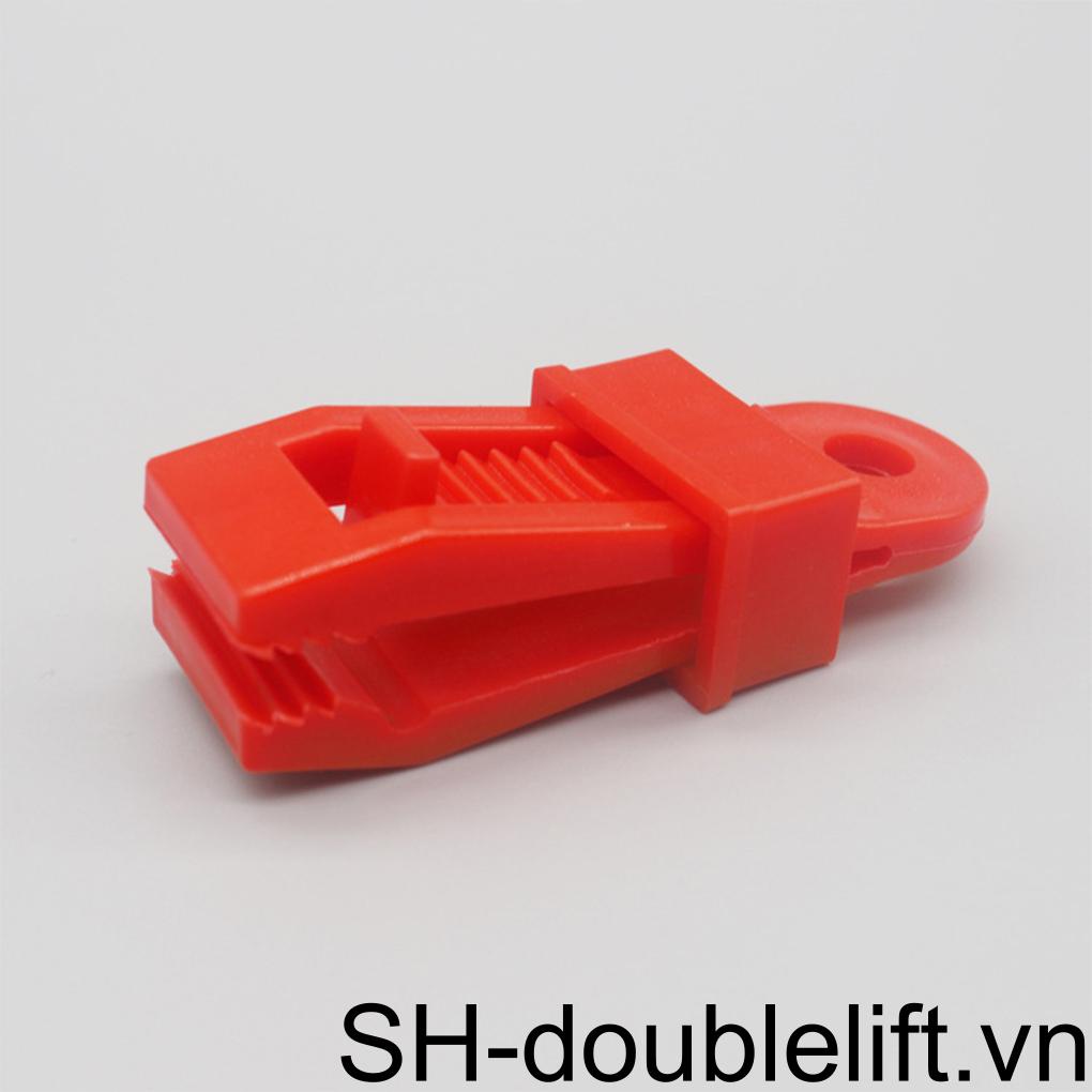 Bộ 12 Kẹp Nhựa Có Thể Điều Chỉnh Và Tái Sử Dụng Dùng Cho Lều Cắm Trại Ngoài Trời