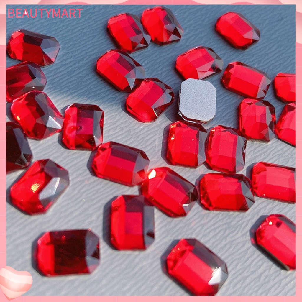 Bộ 10 Đá Trang Trí Móng Tay 2 Màu Sắc Tùy Chọn DIY Dành Cho Nữ