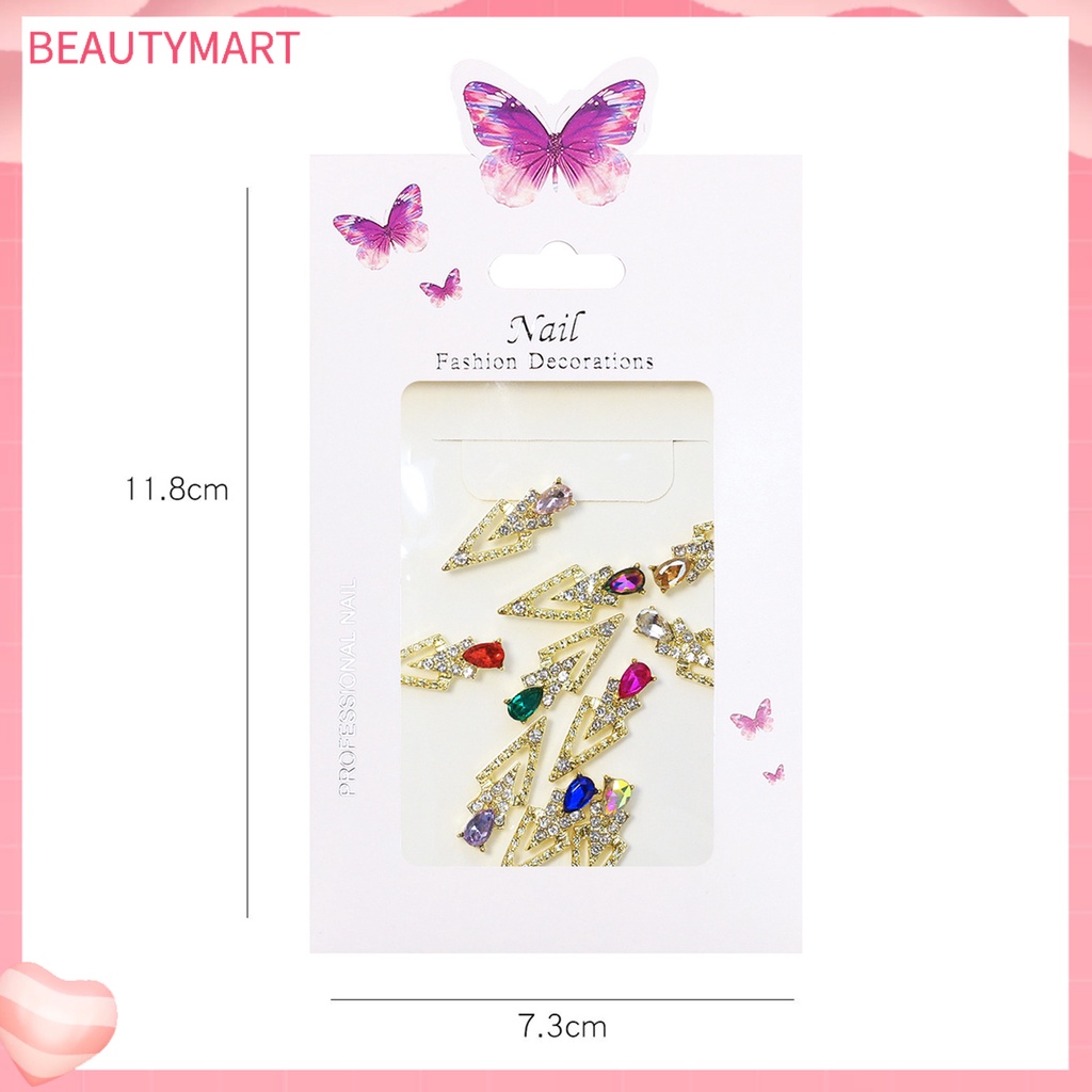 1 Túi Hạt Đá 3D Lấp Lánh Đa Năng Trang Trí Móng Tay Nghệ Thuật