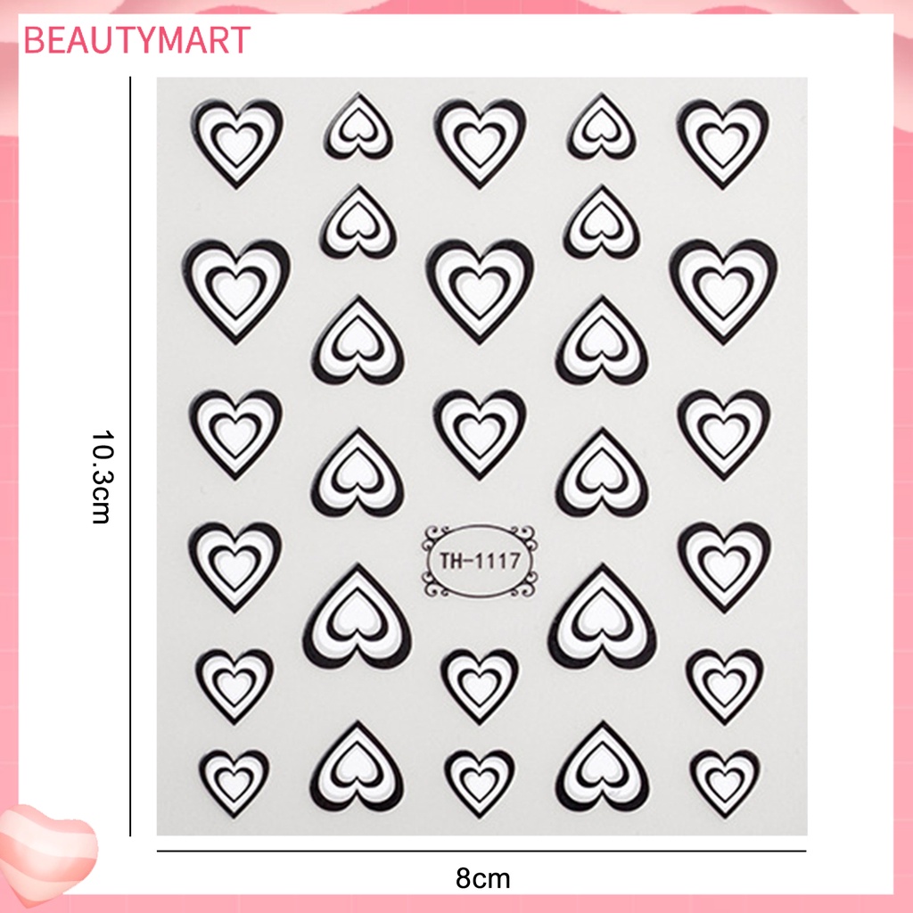 Miếng Dán Móng Tay Tự Dính Không Phai Màu Không Rơi Có Thể Tháo Rời Dễ Thương