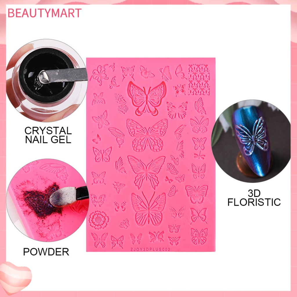 Khuôn Silicone 0.2g Dùng Trang Trí Móng Tay Có Thể Tái Sử Dụng