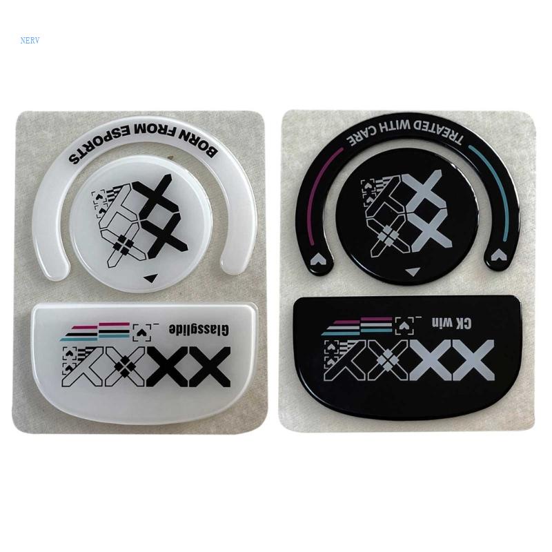 1 Bộ Miếng Dán Kính Trượt Băng Viền Cong Cho Chuột GPX