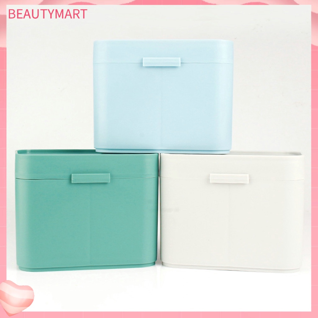 Hộp Đựng Mỹ Phẩm Làm Móng 2 Ngăn Chống Nước Chống Trầy Tiện Dụng