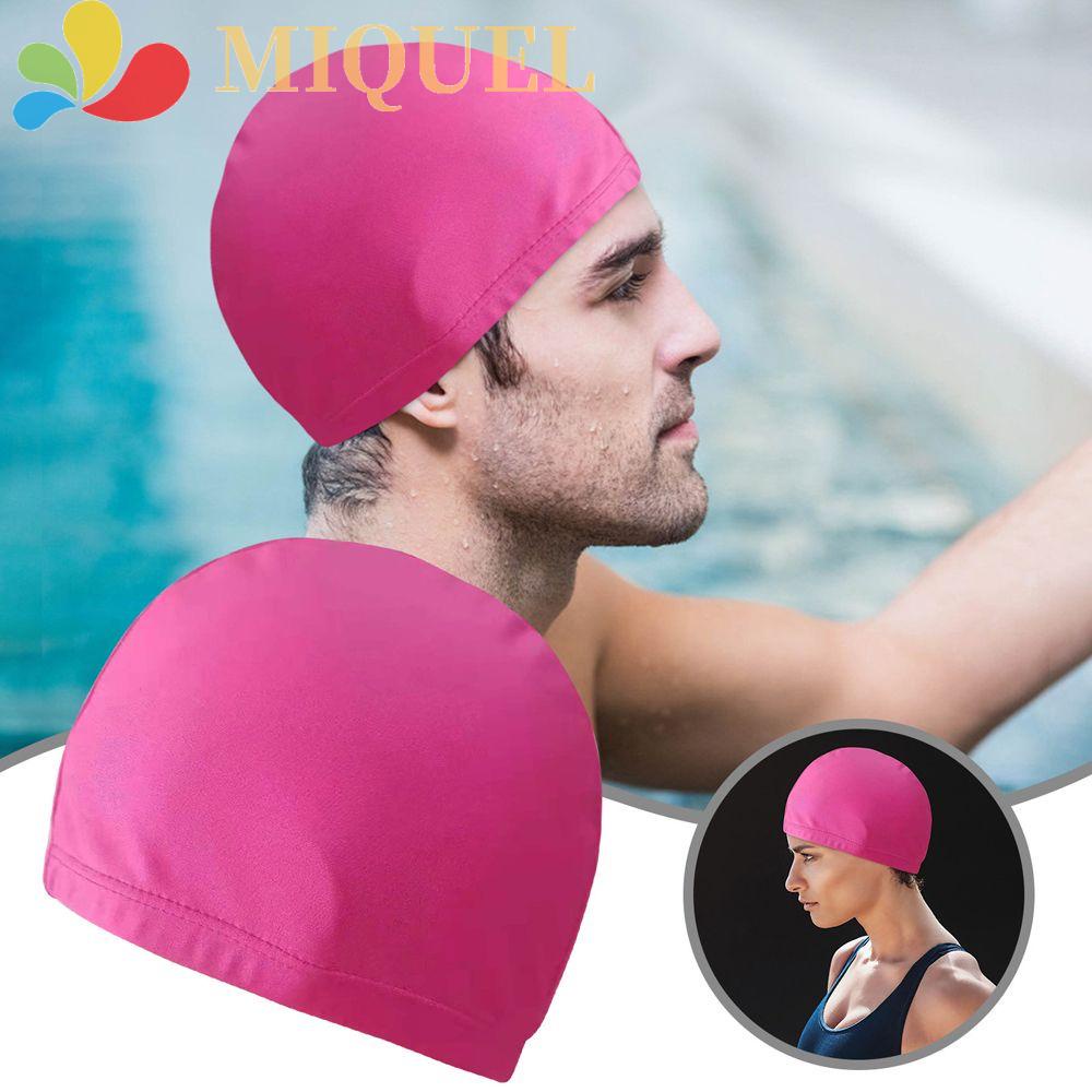 Mũ Bơi Bằng Lụa Nylon Siêu Mỏng Co Giãn Chống Thấm Nước Thoải Mái