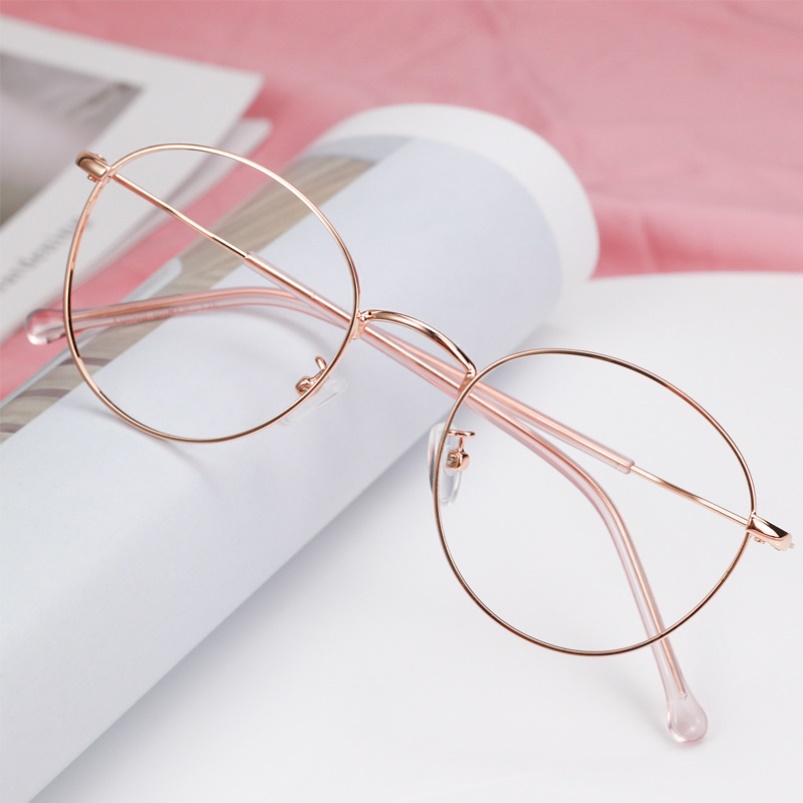 Kính Chống Tia Bức Xạ Gọng Kim Loại Dành Cho Nam Và Nữ