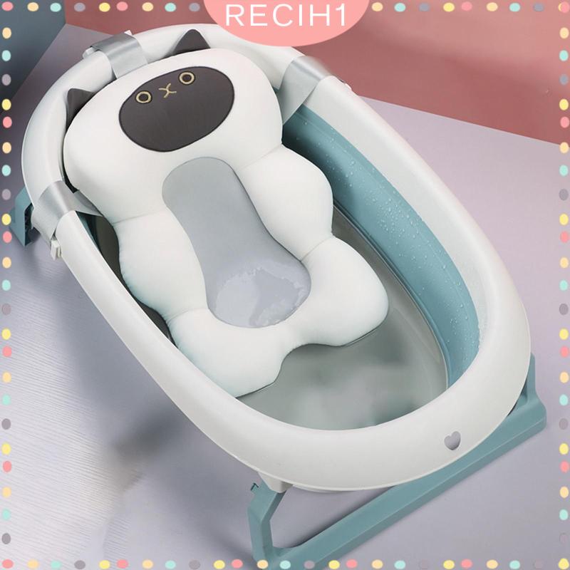 Đệm Lưới Lót Bồn Tắm Thoáng Khí Thoải Mái Chống Rò Rỉ Dễ Thương Cho Bé