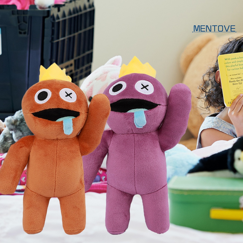 Búp Bê Nhồi Bông Hình Nhân Vật Hoạt Hình Cầu Vồng Trang Trí Nhà Cửa