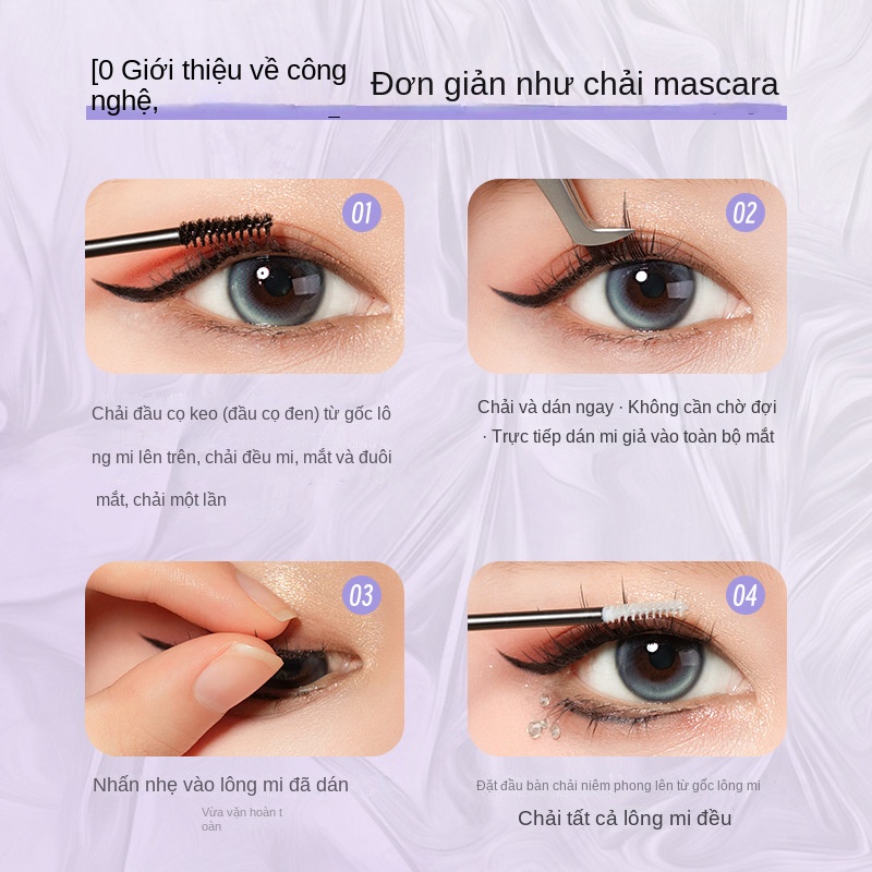 Keo Dán Lông Mi Giả Hai Đầu Tự Dính Lâu Trôi Motonozen