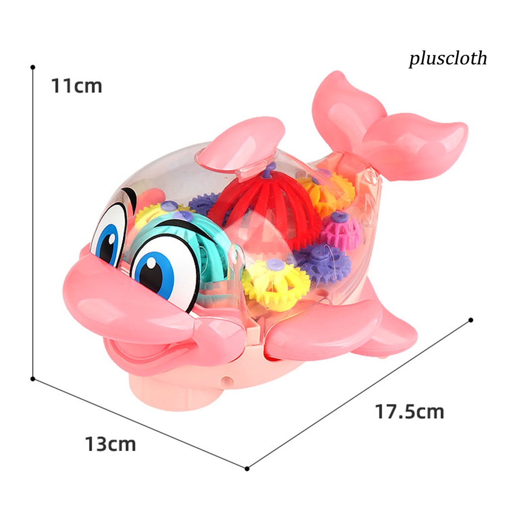 Đồ Chơi Cá Bánh Răng Điện Tử Bằng Nhựa Chống Mài Mòn Vui Nhộn Cho Bé