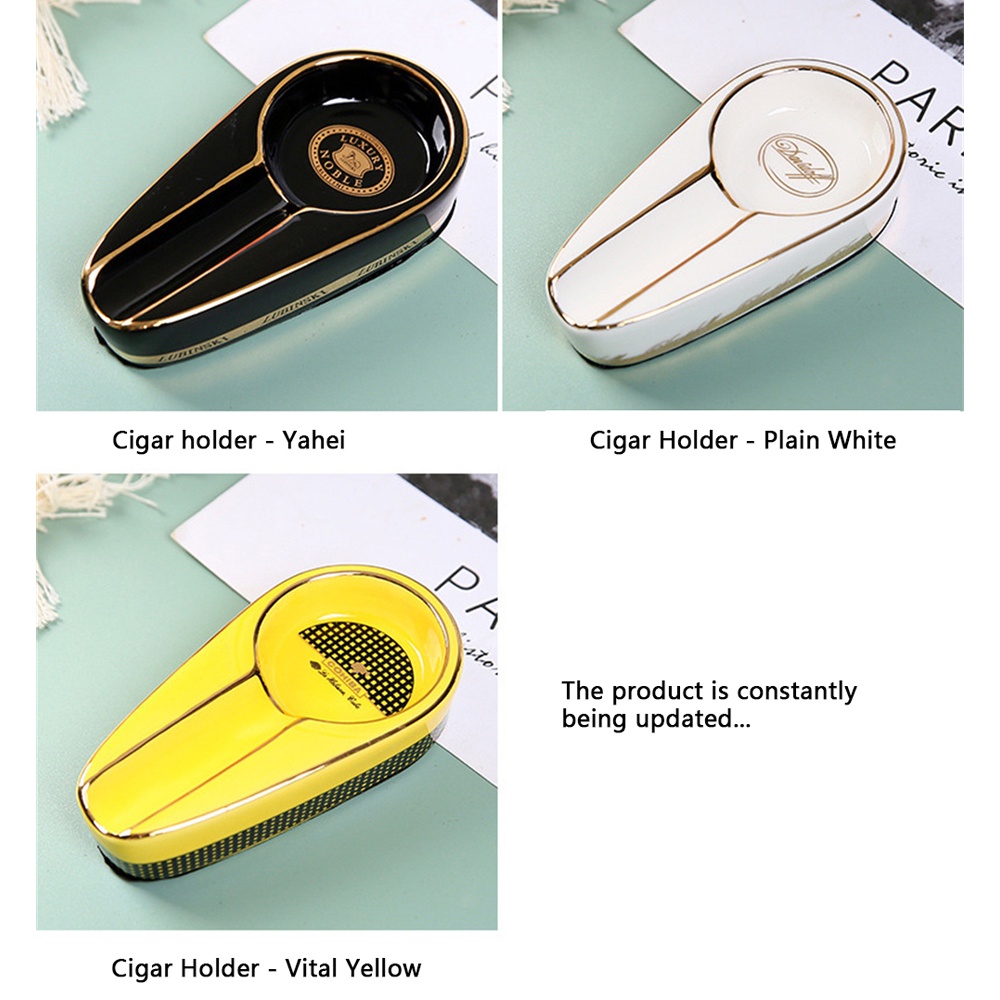 Xì gà gạt tàn gốm gạt tàn sáng tạo xách tay xì gà phụ kiện blackpink11