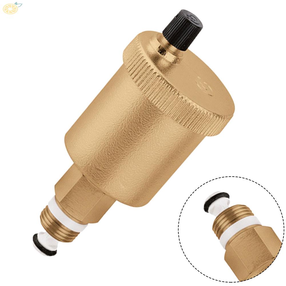 【VARSTR】Shut-off Valve Brass Quick Vent Vent Heater 1/2inch 10 Bar 110 °C 2.5 Bar