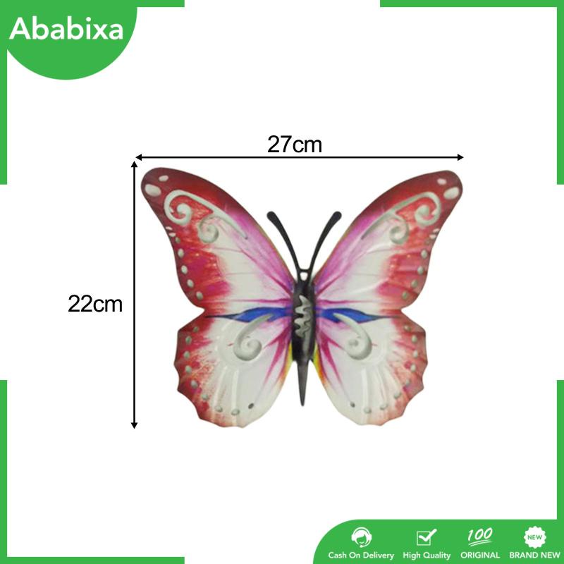 Bươm Bướm 3D Bằng Kim Loại Treo Tường Trang Trí Nghệ Thuật