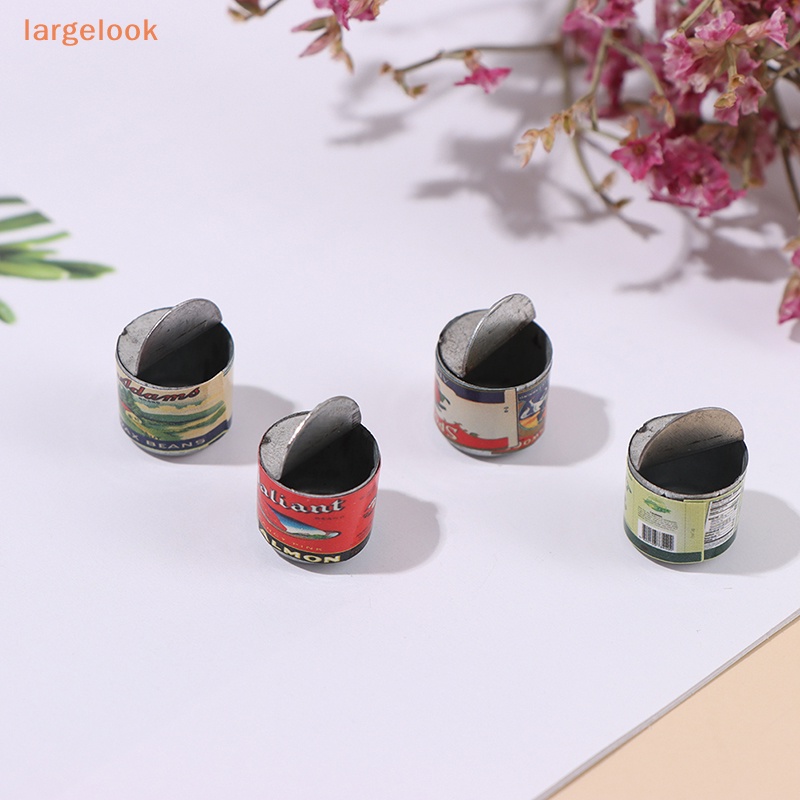 Set 4 Mô Hình Lon Nước Mini Trang Trí Nhà Búp Bê