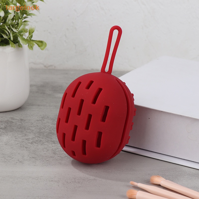 Giá Đỡ Mút Trang Điểm Bằng Silicon Tiện Dụng Khi Đi Du Lịch