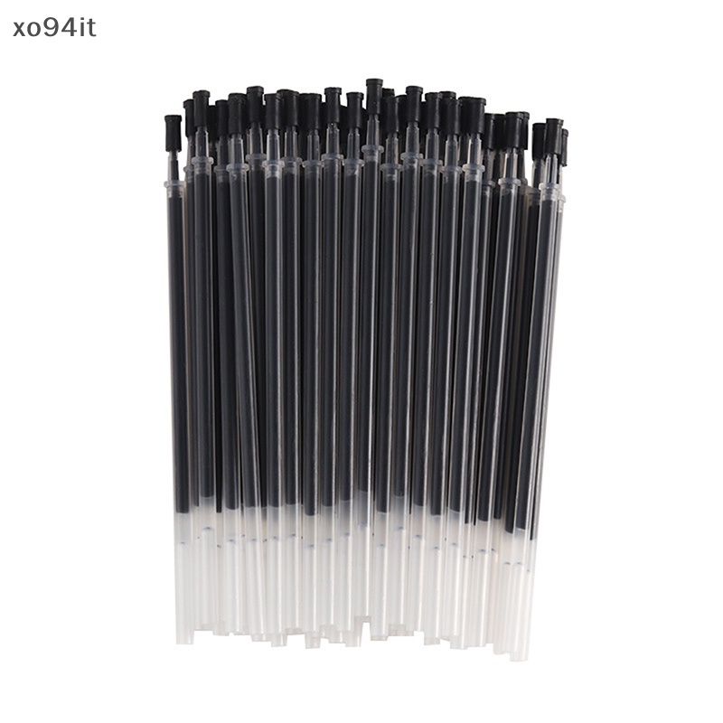 Set 10 Ruột Bút Mực Gel 0.38mm Màu Đen / Đỏ / Xanh