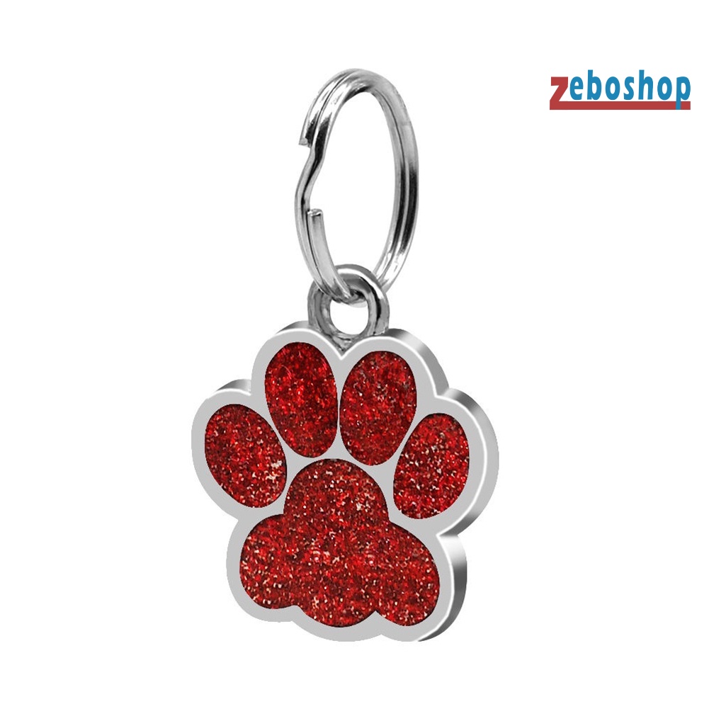 Thẻ ID Hình Dấu Chân Cún Trang Trí Cho Leo Núi / Cún Cưng