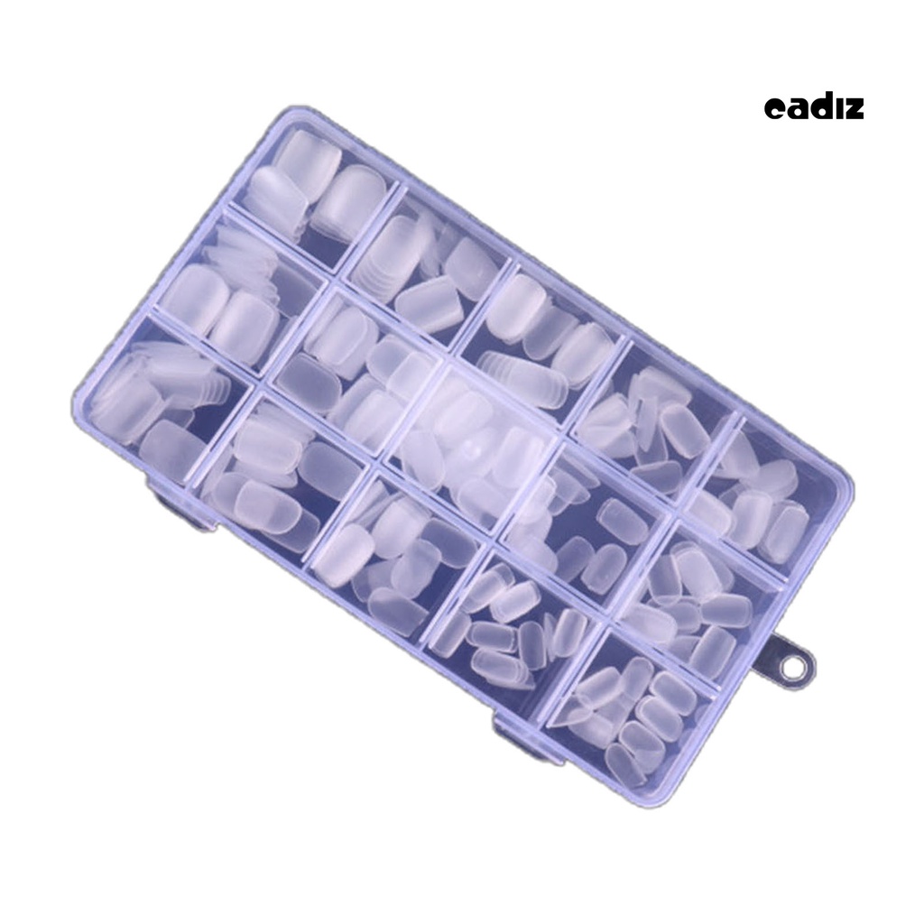 Bộ 300 Móng Tay Giả 15 Ngăn Siêu Mỏng Nhiều Kích Cỡ Tiện Dụng Cho Salon