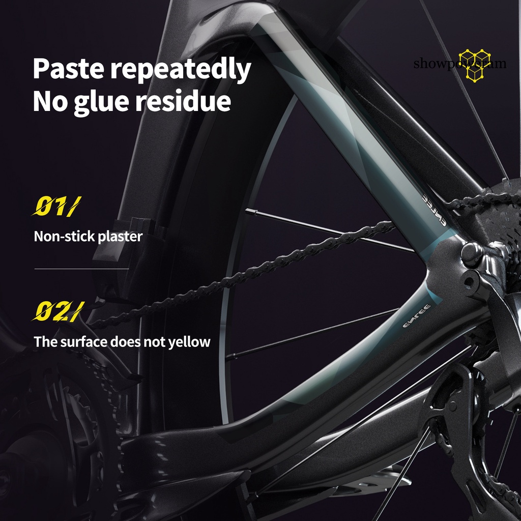 Bộ Miếng Dán Trang Trí Khung Xe Đạp SP-1 Bằng TPU Chống Nước Chống Trầy Xước Họa Tiết Hoạt Hình