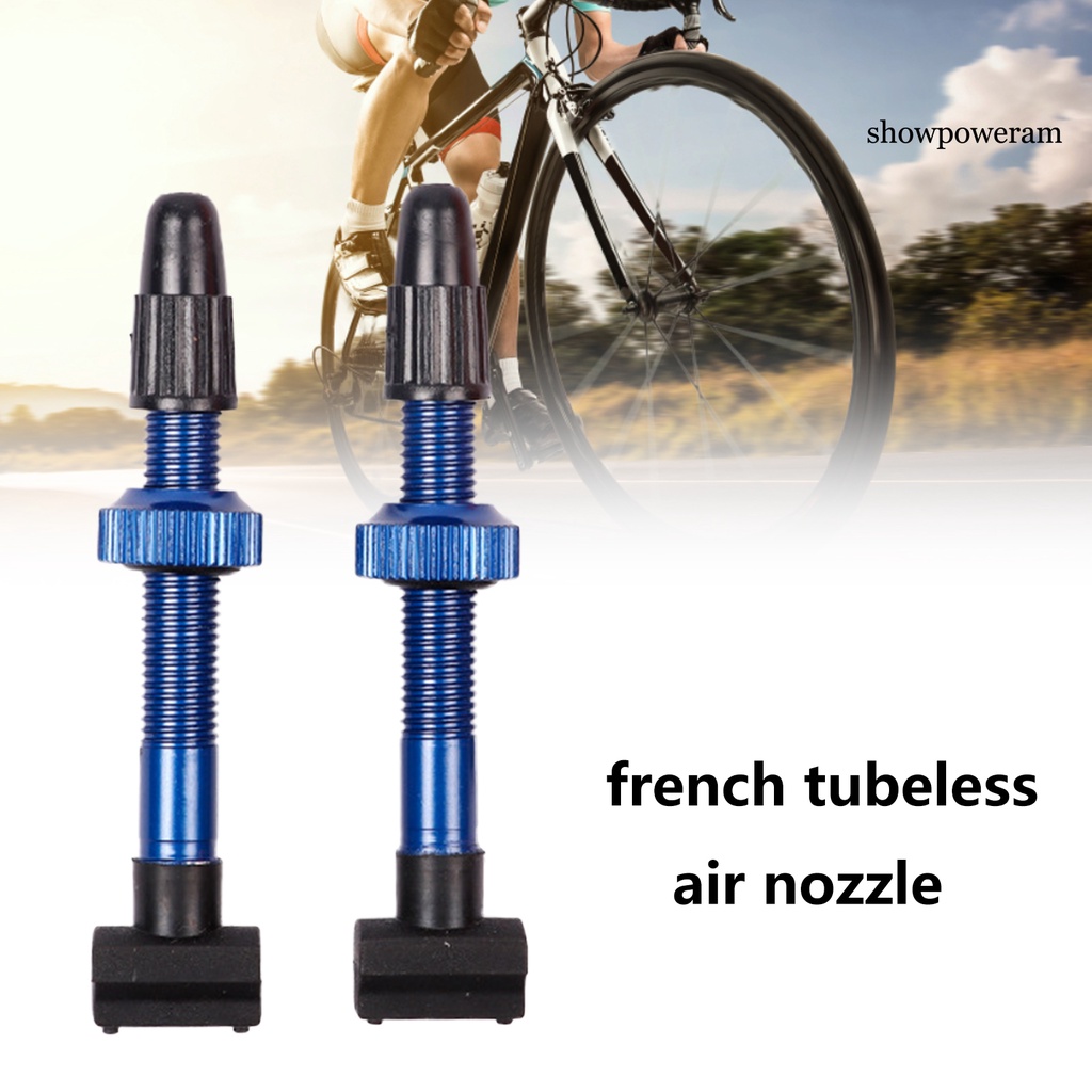 1 Cặp Van Bơm Hơi Xe Đạp Chống Thấm Nước Bền Chắc Tiện Dụng