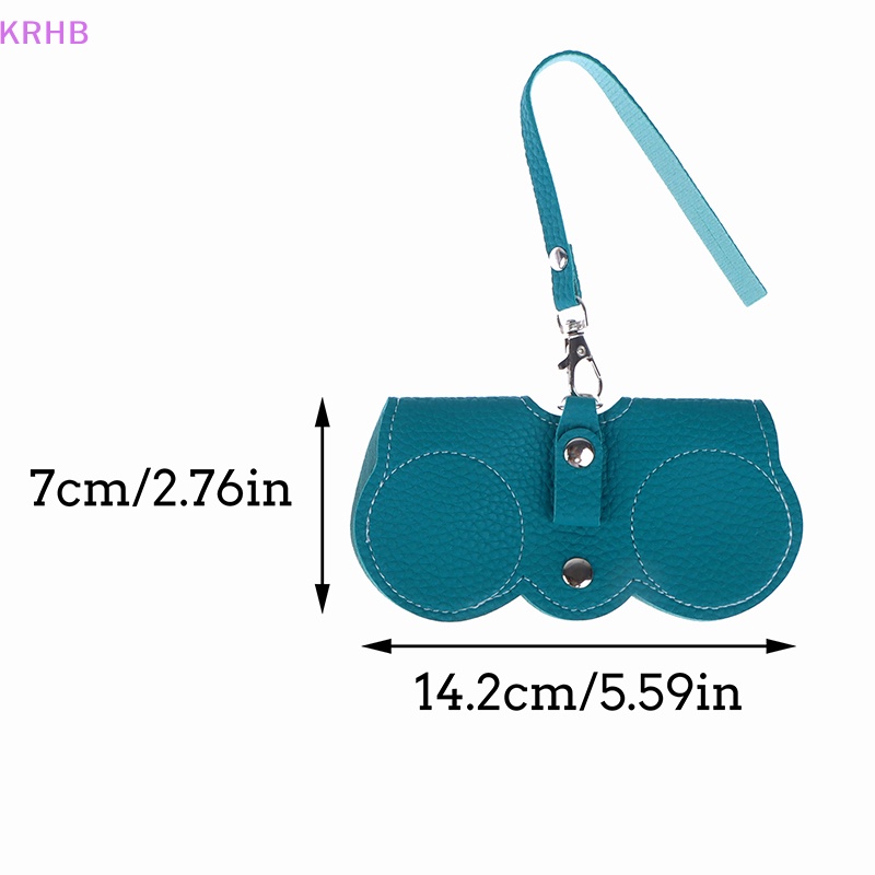 1 Túi Da Đựng Mắt Kính Phong Cách Retro Mới