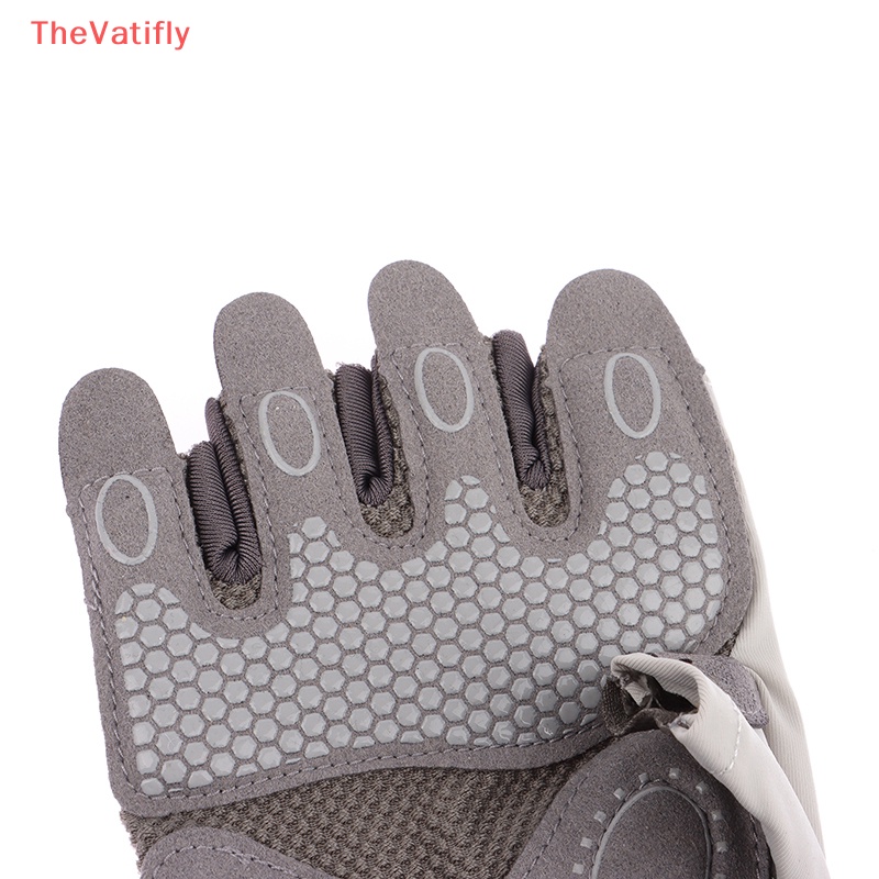 1 Đôi Găng Tay Thể Thao Nửa Ngón Chống Trượt Thoáng Khí