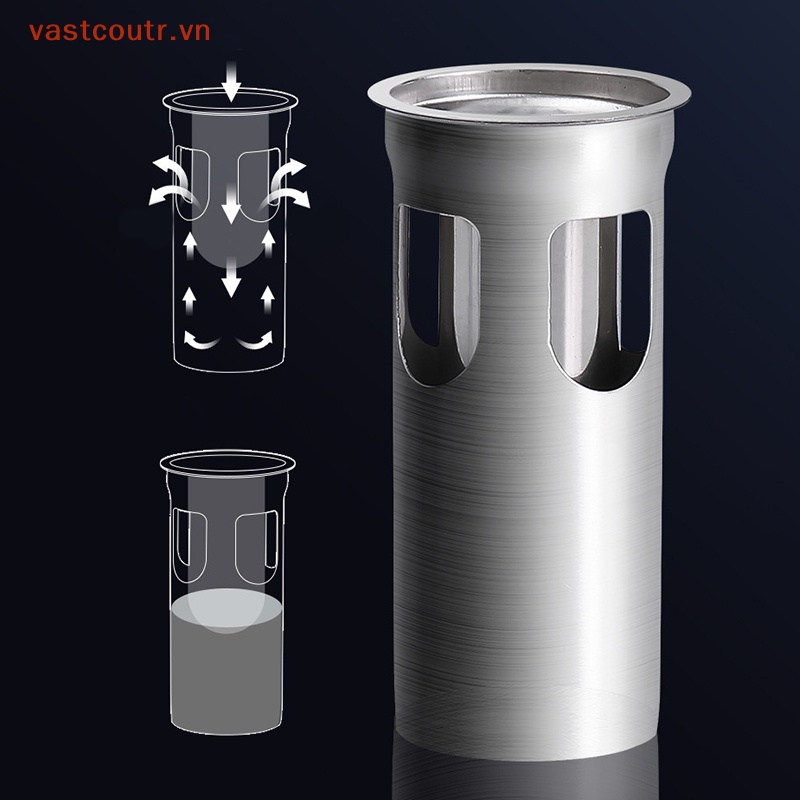 Nắp Đậy Cống Thoát Nước Bồn Rửa Chén Bằng Inox Chống Tắc Nghẽn Tiện Dụng