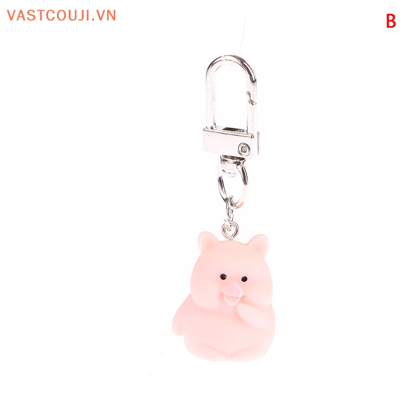 Móc Khóa Hình Heo Hồng Đáng Yêu Xinh Xắn