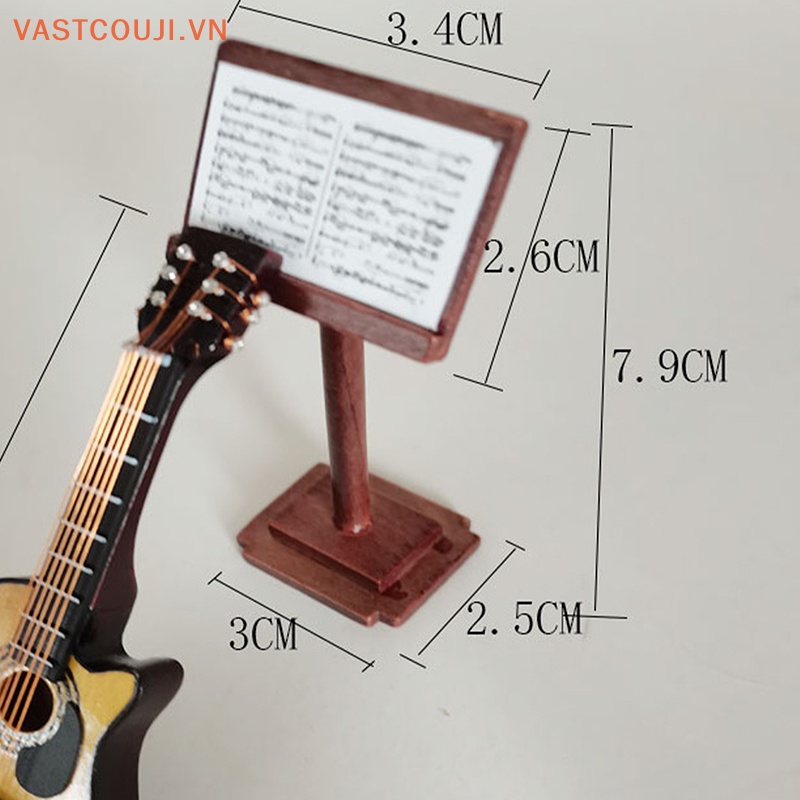 Mô Hình Nhạc Cụ VASTJI Mini Tỉ Lệ 1: 12 Trang Trí Nhà Búp Bê