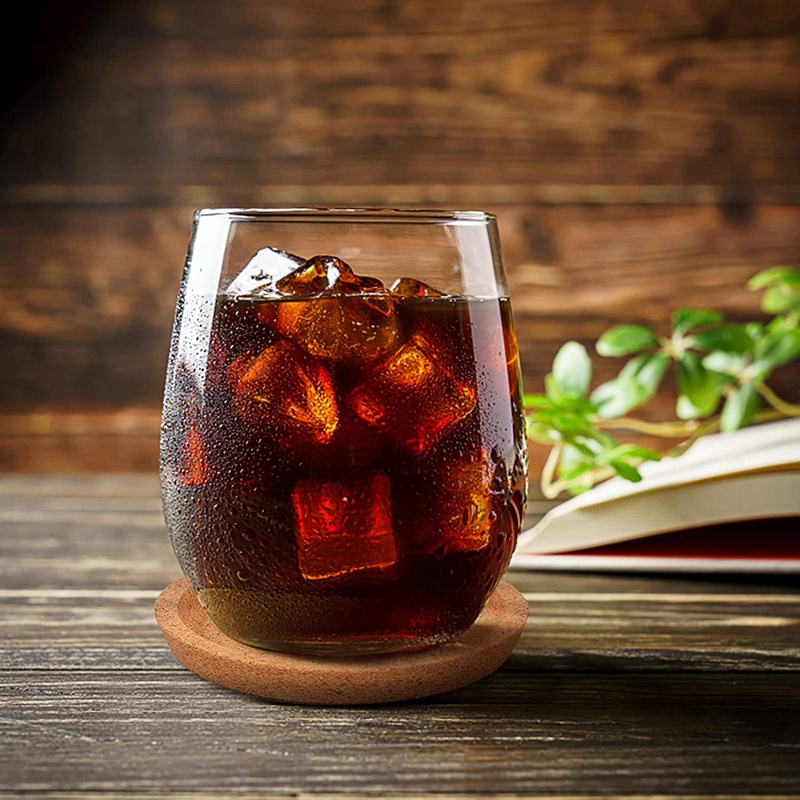 Đế Lót Ly Hình Tròn Bằng Nút Bần Hút Nước 4 Inch