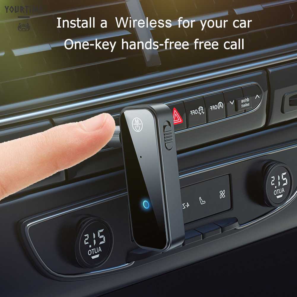 Bộ Chuyển Đổi Âm Thanh Bluetooth 5.0 3.5mm Không Dây Chuyên Dụng Cho Gọi Rảnh Tay