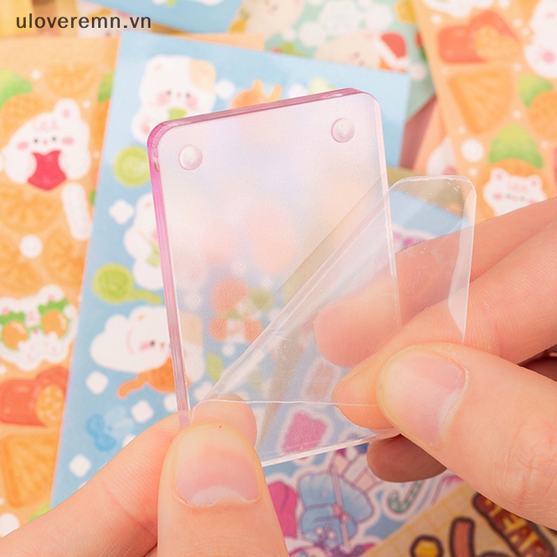 Giá Đỡ Trưng Bày Khung Ảnh Từ Tính Bằng Acrylic Trong Suốt