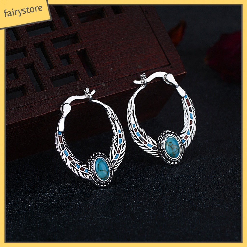 1 Đôi Bông Tai Dáng Dài Thiết Kế Tinh Tế Thời Trang Dự Tiệc Cho Nữ