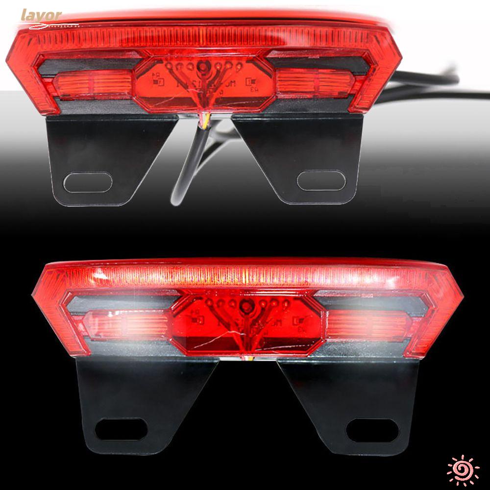 Đèn Cảnh Báo An Toàn 12V Gắn Phía Sau Xe Đạp