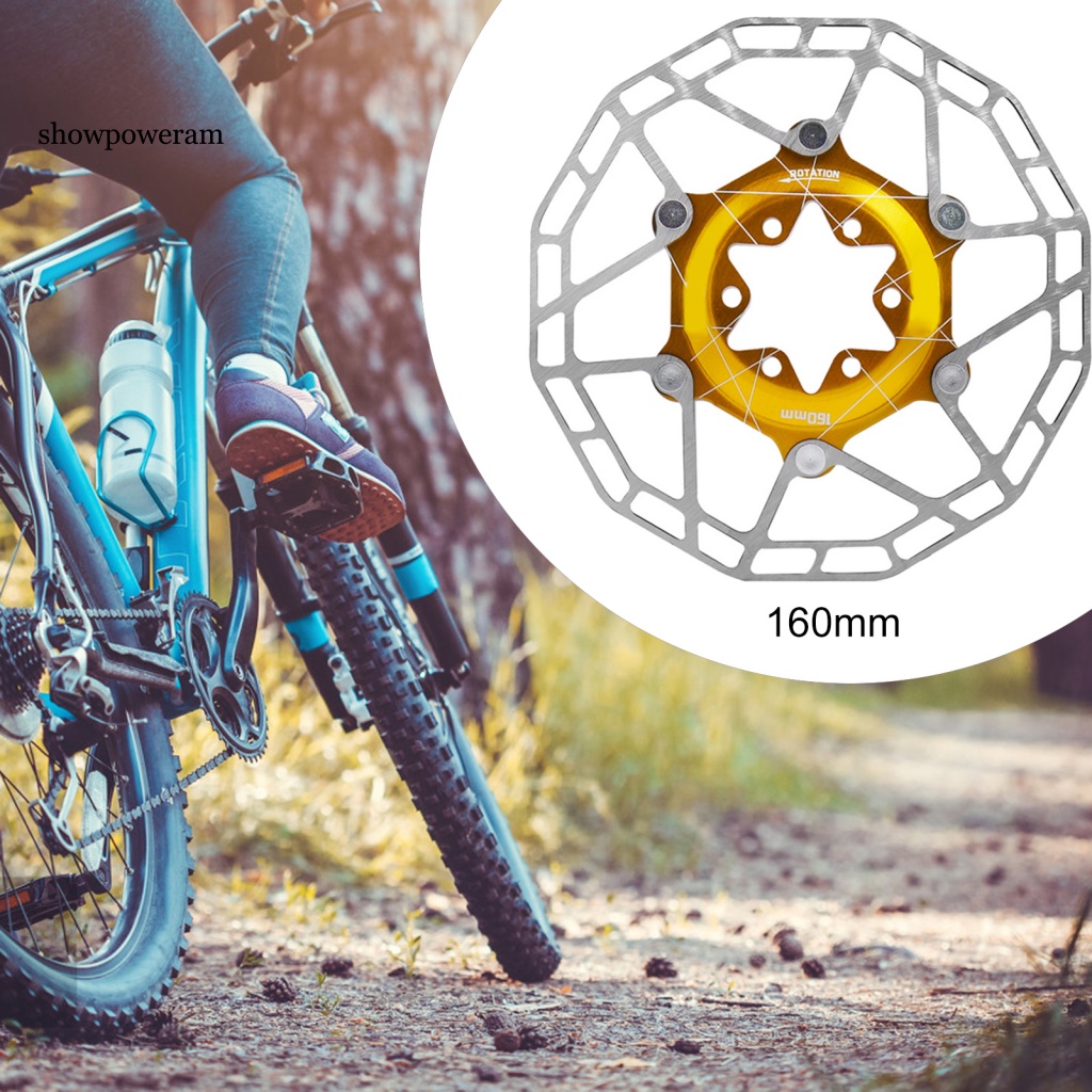 Đĩa Phanh 160mm Siêu Nhẹ Chống Mòn Chuyên Dụng Cho Xe Đạp Leo Núi