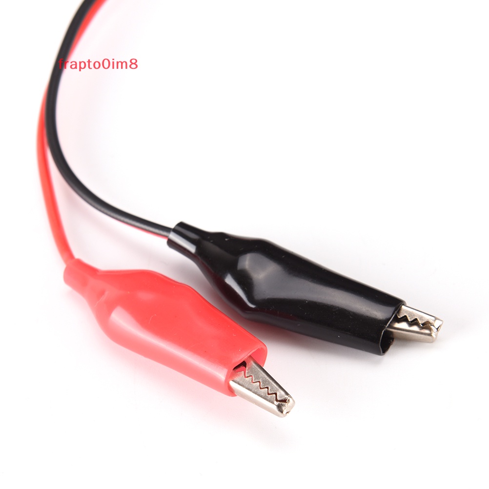 Nóng bán DC 5.5mm x 2.1mm DC nữ/nam Jack nối với 2 Alligator Clip cáp điện một mới