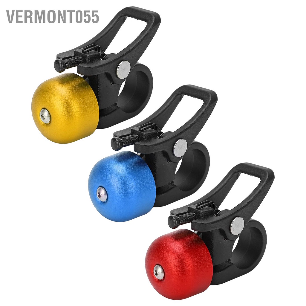 Vermont055 Chuông Xe Tay Ga Hợp Kim Nhôm Âm Thanh Sắc Nét Rõ Lái Đạp Nhỏ Gọn Còi Cho Xiaomi