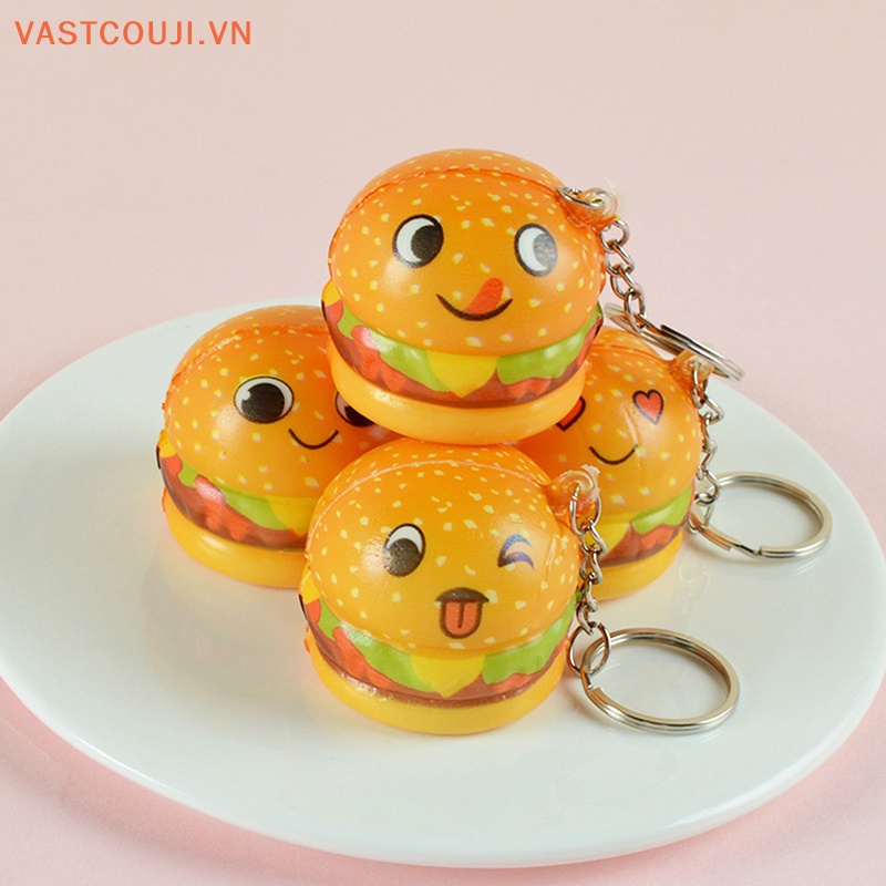 Đồ Chơi Nắn Bóp Đàn Hồi Giảm Stress Hình Bánh Donut