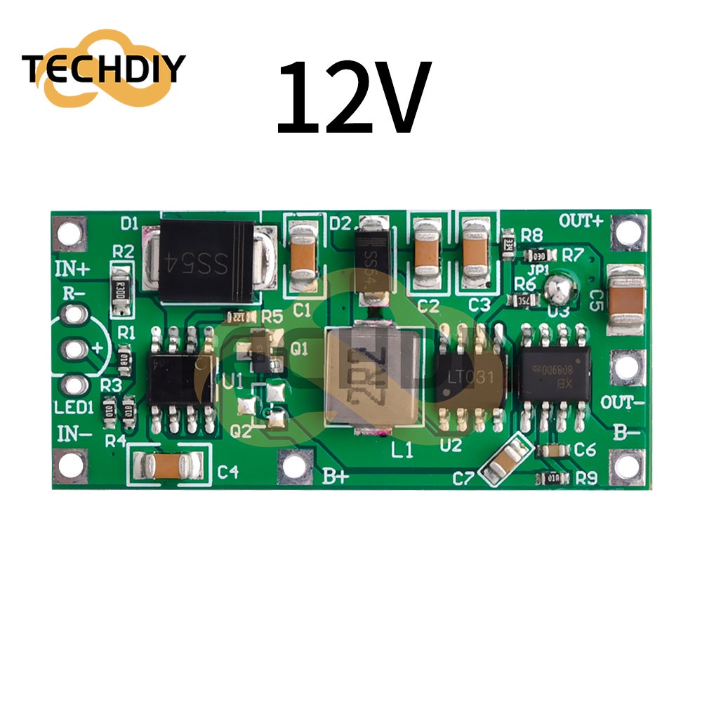 Mô Đun Tăng Áp Nguồn Điện DC UPS 5V 12V 15W 18650