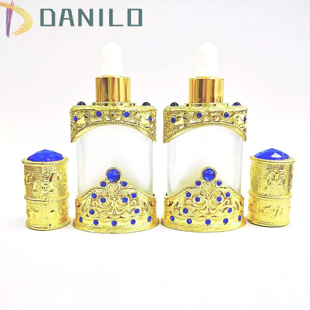 Chai Rỗng Bằng Kim Loại Trong Suốt Sang Trọng Đựng Nước Hoa Danielo