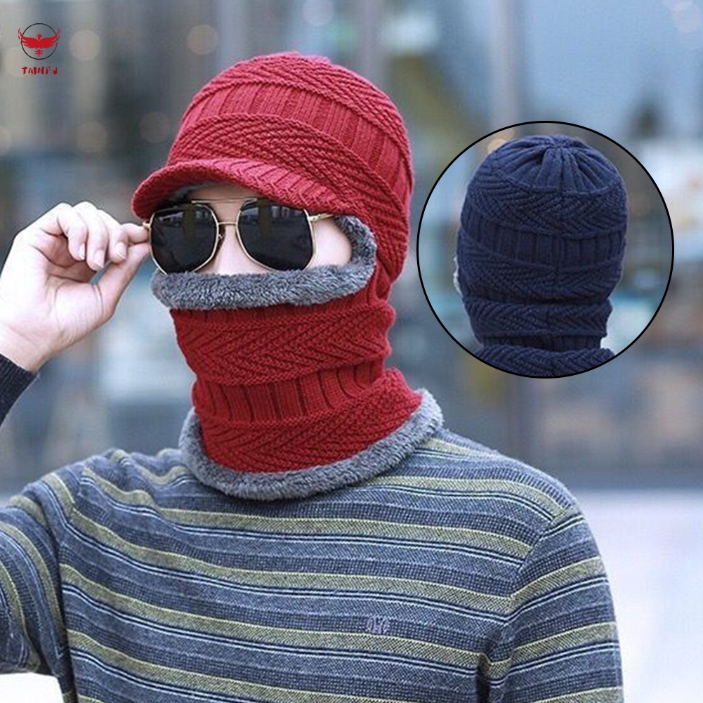 Mũ Dệt Kim Dày Dặn Thoải Mái Phù Hợp Cho Các Hoạt Động Ngoài Trời Dành Cho Nam Giới