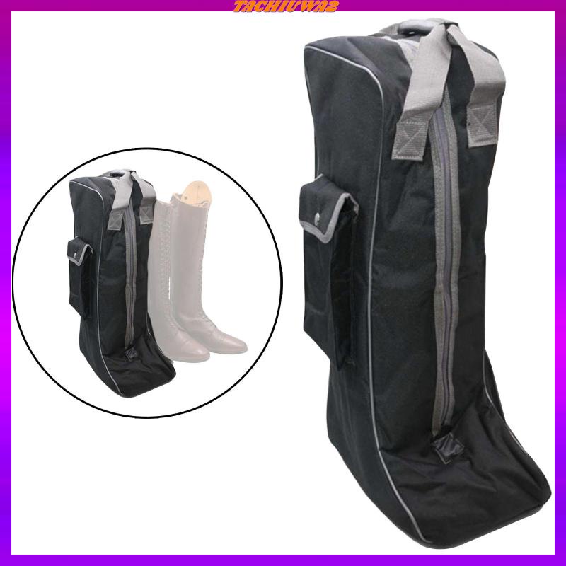 [Tachiuwa2] Túi Đựng Giày Bốt Thể Thao Dài Bền Equestrian Sắp Xếp Gọn Gàng Cho Hoạt Động Ngoà