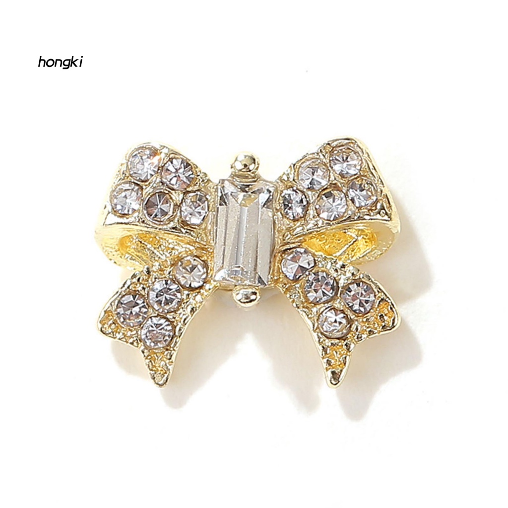 Set 10 Phụ Kiện Trang Trí Móng Tay Nghệ Thuật Ánh Kim Bền Bỉ