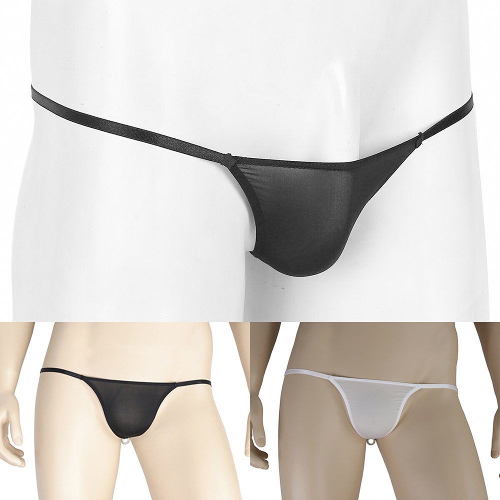 Quần Lót G-String Mini Xuyên Thấu Gợi Cảm Cho Nam