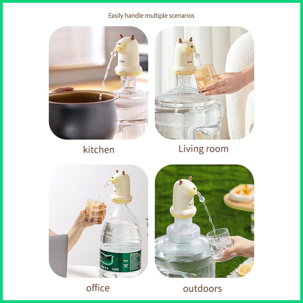 Máy Bơm Nước Uống Để Bàn Chạy Điện Sạc Cổng USB Tiện Dụng Và Bền