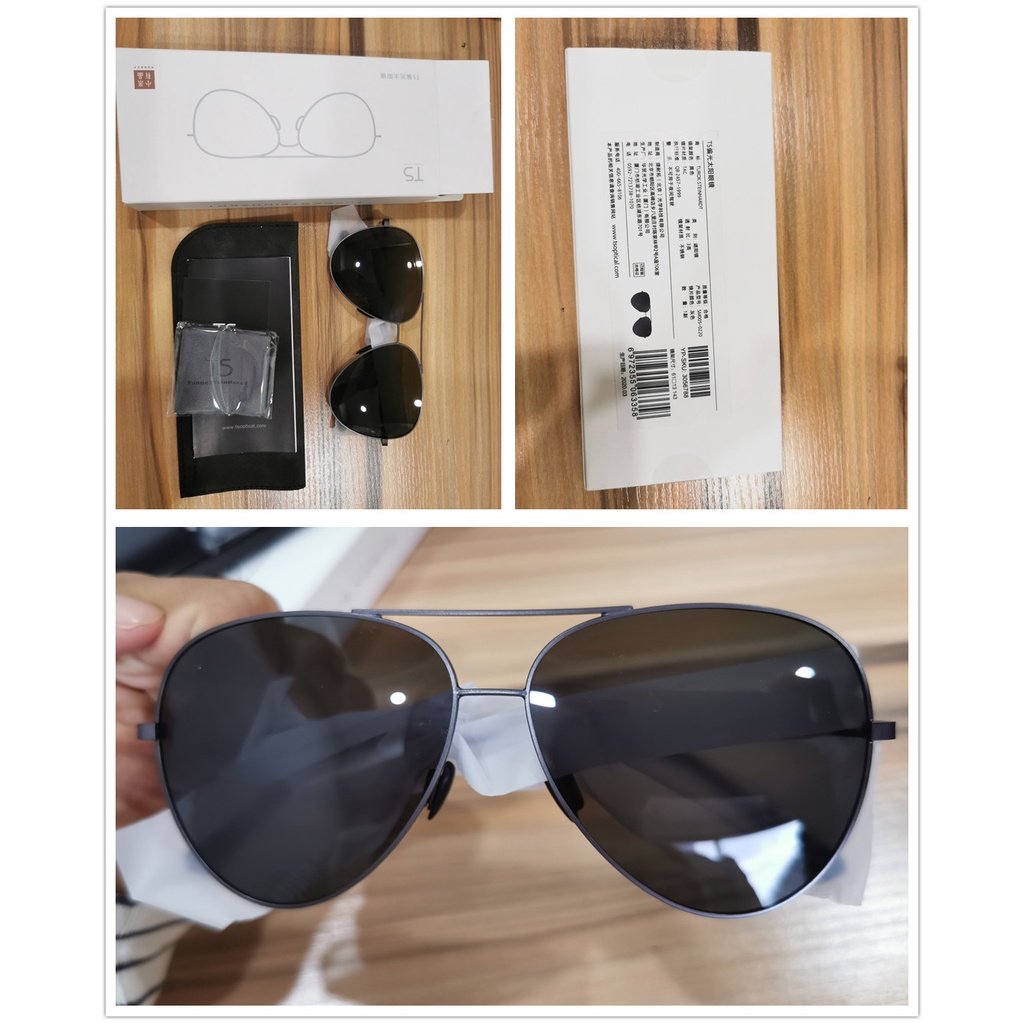 Kính Mát Phân Cực Chống Tia UV400 Bằng Nylon Không Gỉ Thương Hiệu Xiaomi Mijia TS Dành Cho Nam Và Nữ