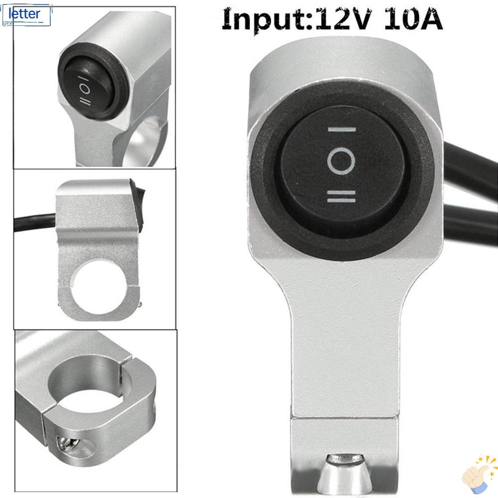 Nút Bật Tắt Đèn Pha Bằng Hợp Kim Nhôm Cho Xe Mô Tô