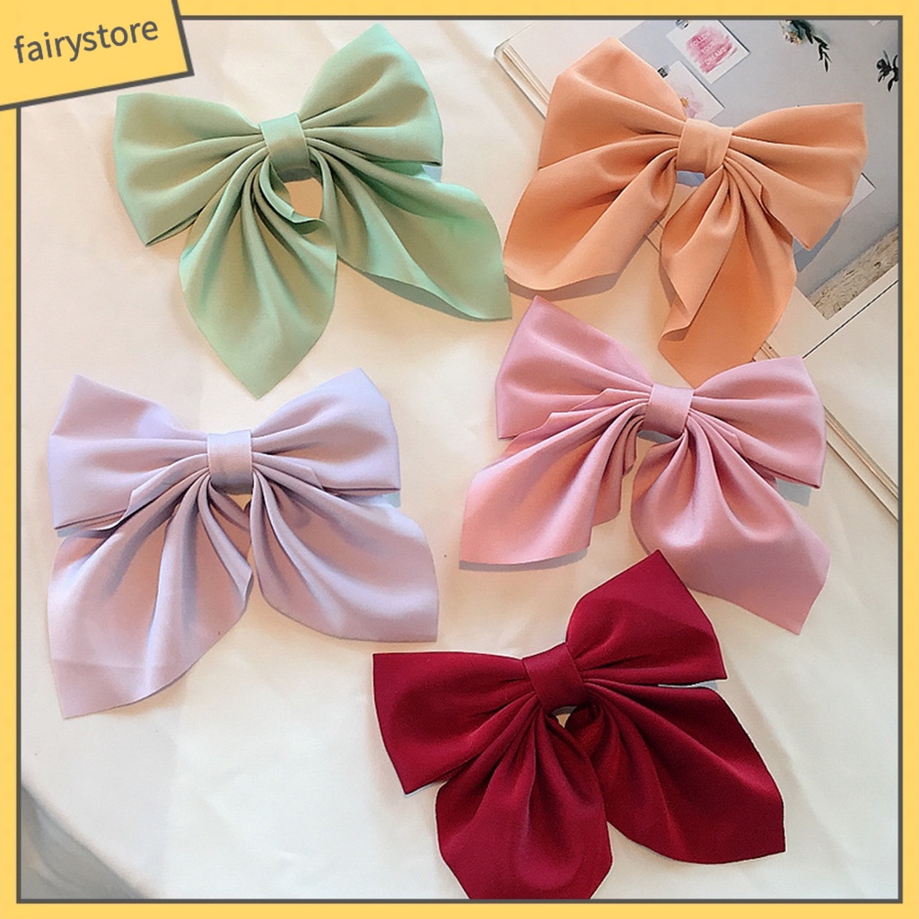 Kẹp Tóc Hình Nơ Dễ Thương Thời Trang Cho Bé Gái