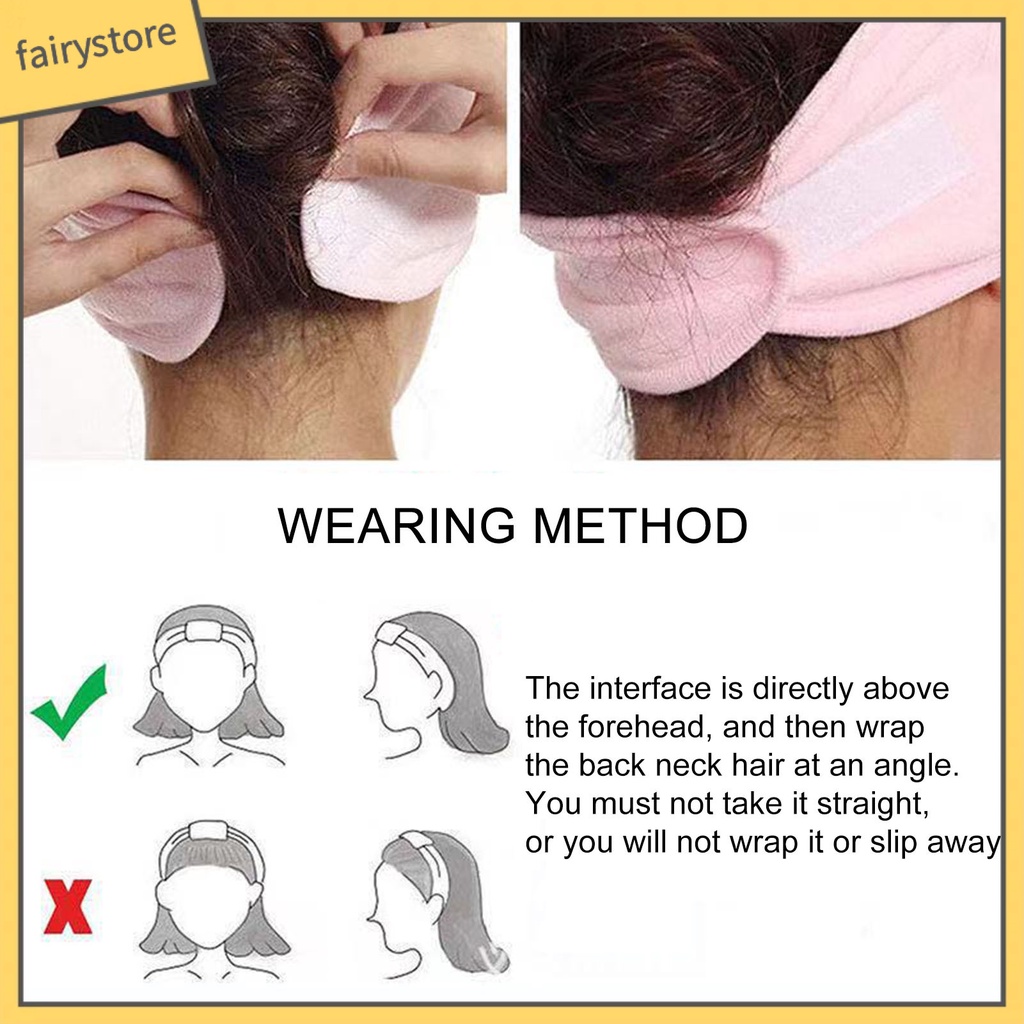 Băng Đô Vải Nỉ Màu Trơn Thấm Hút Mồ Hôi Tốt