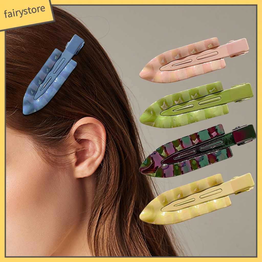 Kẹp Tóc Hình Lượn Sóng Không Đường May Chống Trượt Có Thể Tái Sử Dụng